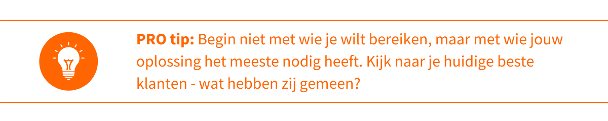Protip Persona stap 1