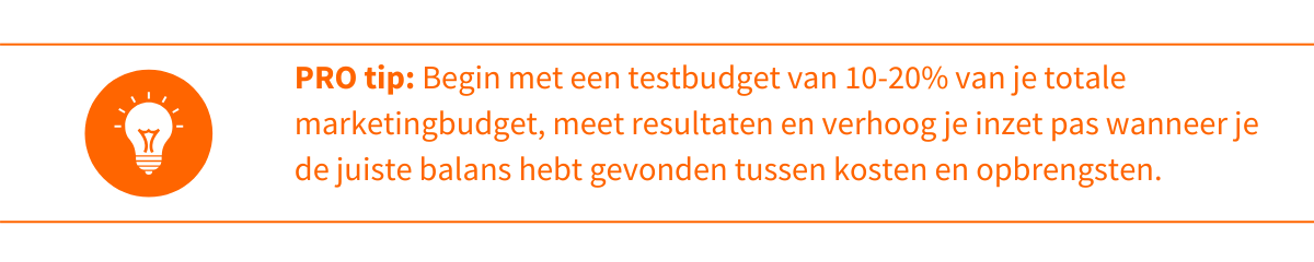 Protip budget ads