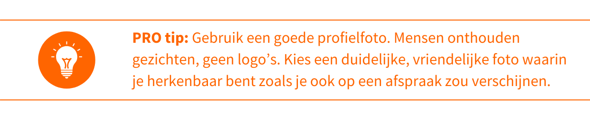 Protip profielfoto