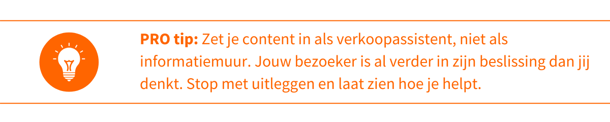 Protip verkoopassistent