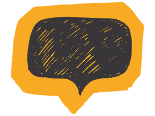 illustratie blog praatwolk