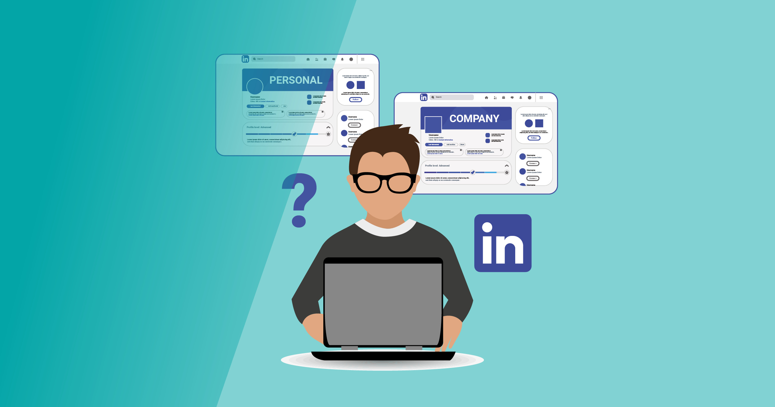 LinkedIn-bedrijfspagina vs persoonlijk profiel - wat werkt beter?
